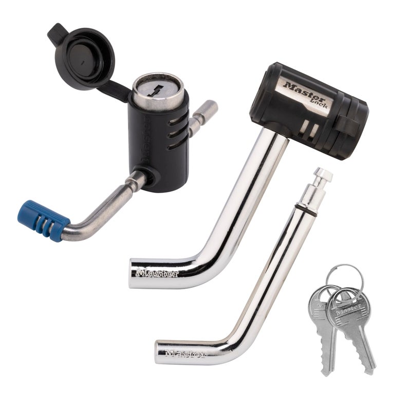 Master Lock 2848DAT Key Alike Set with Receiver and Coupler Latch Locks, 2-Piece Set - Image 1